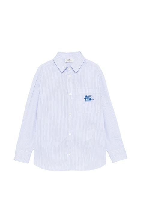 Camicia con logo ETRO KIDS | GZ5H50 P0639100BL